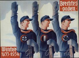 El invierno en Berchtesgadener, 1933-1934.