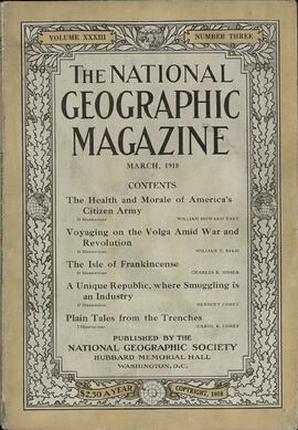The National Geographic Magazine. "El Volga en 1918, entre la Revolución y la Guerra", Volume 33. Marzo, 1918