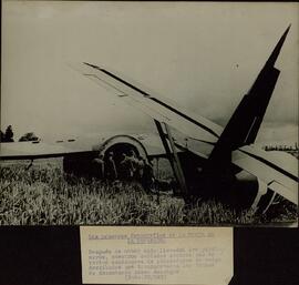 Fotografía de prensa alemana de la invasión de los aliados (Desembarco de Normandía), junio de 1944.