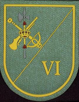 Parche de la legión española