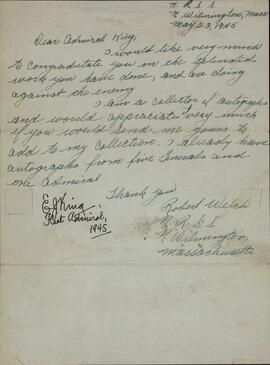 Gavin, Ten. Gral. James. Documentos varios