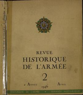 "Revista histórica del Ejército" Nº 2. En francés. Abril 1946