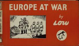 Low, David. Europa en guerra. Caricaturas. 1940. En inglés