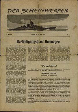 El faro. 30 marzo 1942. Noruega
