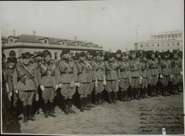 "Milicias fascistas en formación. Roma, 1 febrero 1928"