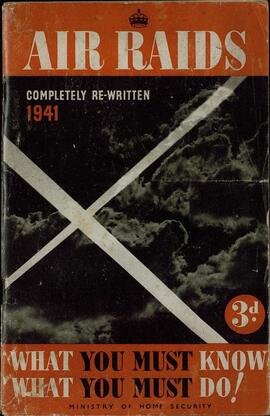 Ministry of Home Security. "Air Raids". London. Ed. His Majesty's Stationery Office, 3 edición. 1941