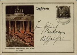 Postales de diosas desnudas, montañas de Obersalzberg, puerta de Wilhelmshöhe