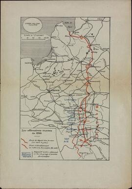 Plano de las Ofensivas Rusas de 1916