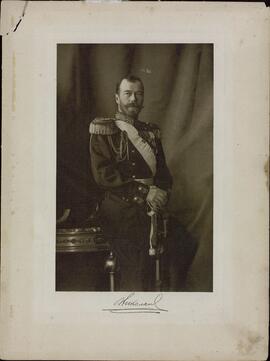 Fotografía firmada por el zar Nicolás II, Zar (1868-1918)