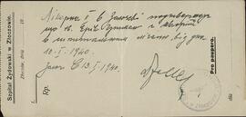 Guttmann, Eryk. Documentos de un desplazado. 21 junio 1940
