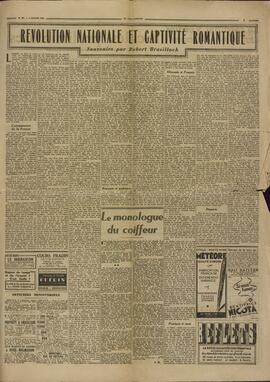 Plaisir des Arts. "El tiempo de las encuestas". 2 de julio de 1943