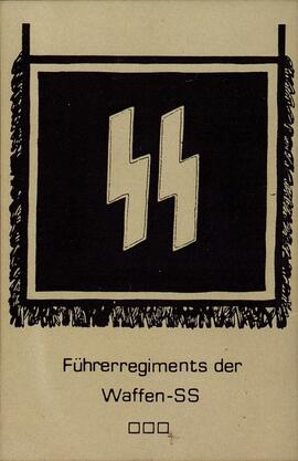 Banderas y símbolos ejército alemán, 1933, 1935. Por Heinrich Hoffmann (Copias enmarcadas en la Sala de investigadores y originales en el archivo)