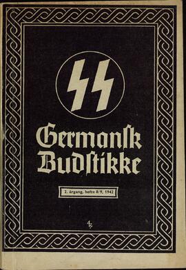 Germansk Budstikke. Cuaderno 8/9, 1942