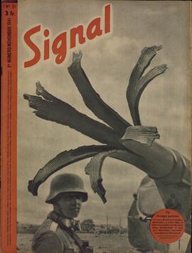 Signal. "Una extraña palmera". 1er Nº Noviembre de 1941.