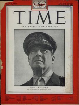 "Time", 10 de Julio de 1950: "General MacArthur"