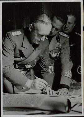 Associated Press: Ribbentrop, Joachim von. Ciano, Galeazzo (Conde). 2 noviembre 1938