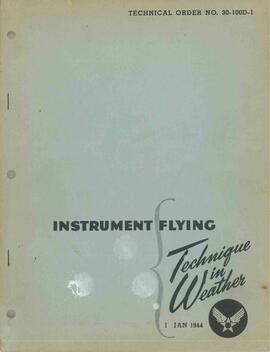 Manual de vuelo original de la Segunda Guerra Mundial. USA AF. 1944