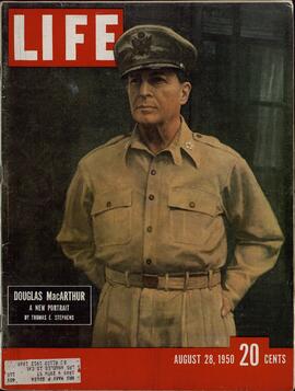 "Life". MacArthur, Douglas. 28 Agosto 1950