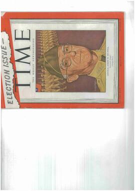 Time, 13 de Noviembre de 1944: "General Joseph W. Stilwell"