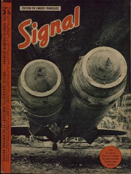 Signal. Bajo las alas del avión combate: Las mayores bombas alemanas". 1er nº Febrero 1941
