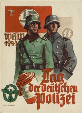 Día de la Policía Alemana. 1941