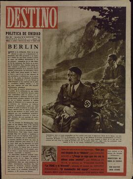 "Destino". Barcelona, 28 de Abril de 1945