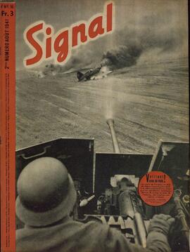 Signal. "¡Valiente, echa una mano!". 2º Nº Agosto 1941.