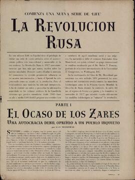 Revista Life en Español. "La Revolución Rusa", c. 1940