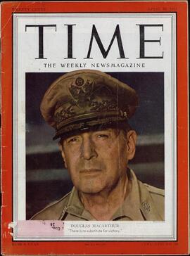 Time, 30 de Abril de 1951: "Douglas MacArthur"