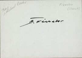 Fieseler, Gerhardt