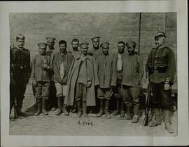 International News Service: "Prisioneros de guerra rusos heridos, en Berlín" (ref. c.7002)