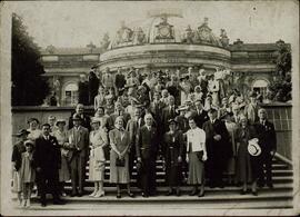 Grupo de asistentes al IX Congreso de Cámaras de Comercio Internacional en Sanssouci