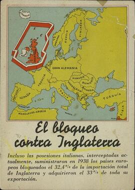 "El bloqueo contra Inglaterra"