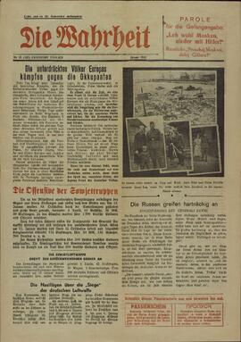 "Die Wahrheit", Enero de 1942