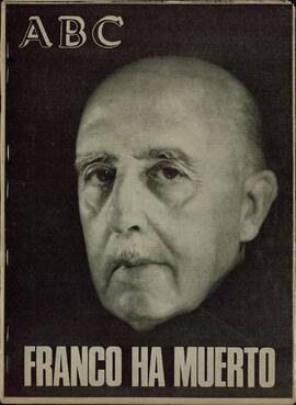 ABC. "Franco ha muerto". 20, 23 y 30 noviembre 1975