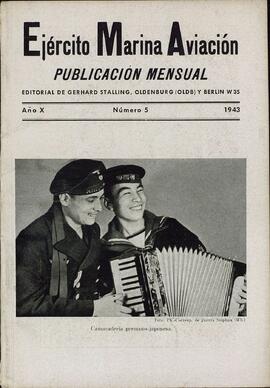 "Ejército, Marina y Aviación", Año X, 1943: "Camaradería Germano-Japonesa"