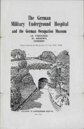 "Cuadra del hospital subterráneo alemán. Guernsey"