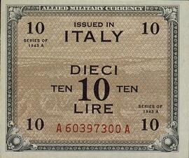 Diez liras. 1943
