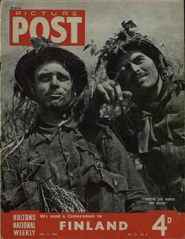 Picture Post. "Enviamos un cámara a Finlandia". 20 mayo 1944