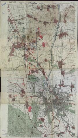 "Mapa militar de Alemania". 13 agosto 1961