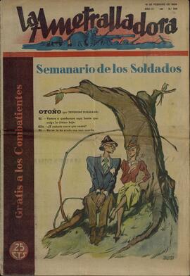 "La Ametralladora". 19 de Febrero de 1939