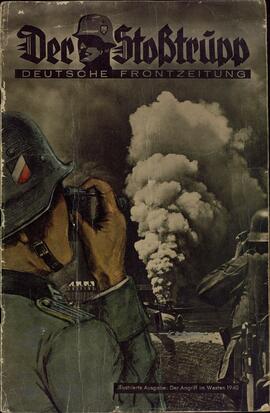 El pelotón de asalto. Periódico alemán. 1940