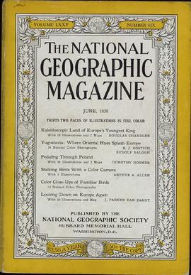 The National Geographic Magazine, Volumen 75. Junio, 1939