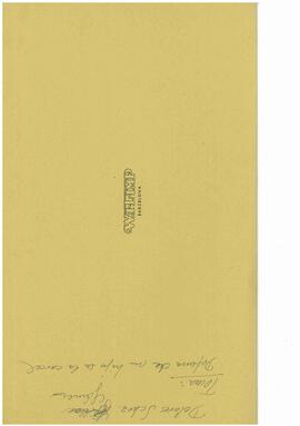 Pieza de Expediente de Juicio Militar sobre comportamiento(s) durante la Guerra Civil. Carta fechada en 1947 relacionada con la condena de Juan Guillén Ortiz por su comportamiento durante la guerra civil