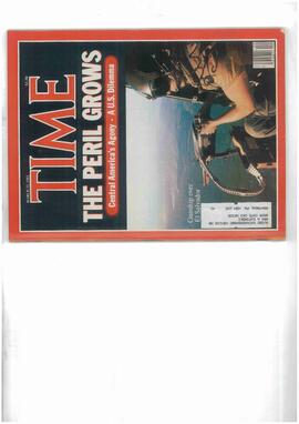 "Time", 22 de Marzo de 1982: "El peligro crece: La agonía de América Central, un dilema americano