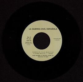 Disco de canciones de La Guerra Civil Española