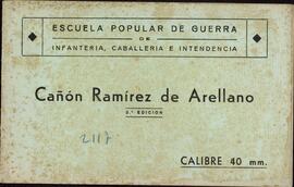 Escuela Popular de Guerra. Cañón Ramírez de Arellano