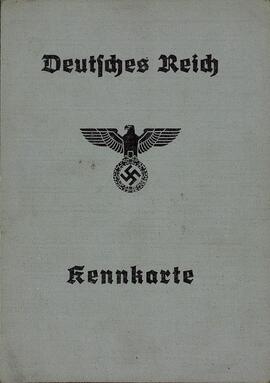 Biester, Fritz. "Carné de identificación". 19 abril 1940