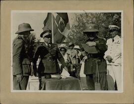 Foto despedida tropas África oriental italiana 1939