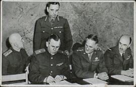 "Sala de la Capitulación / Colegio Moderno y Técnico de Reims". 7 mayo 1945